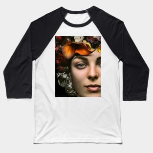 Mesmerise, Beautiful Woman Studio Photo Baseball T-Shirt